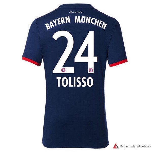 Camiseta Bayern Munich Segunda equipación Tolisso 2017-2018